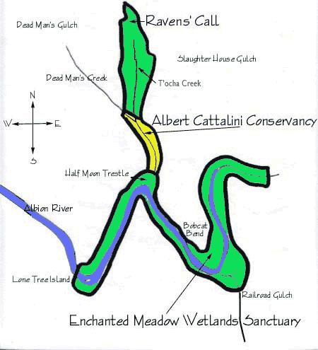 Map of sanctuaries